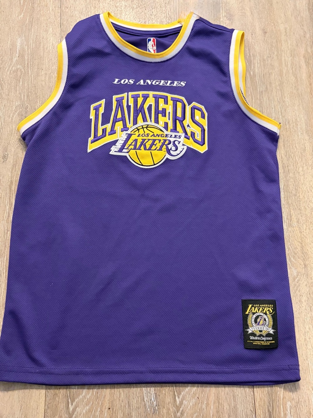 NBA Los Angeles Lakers Jersey Youth Sz 14/16